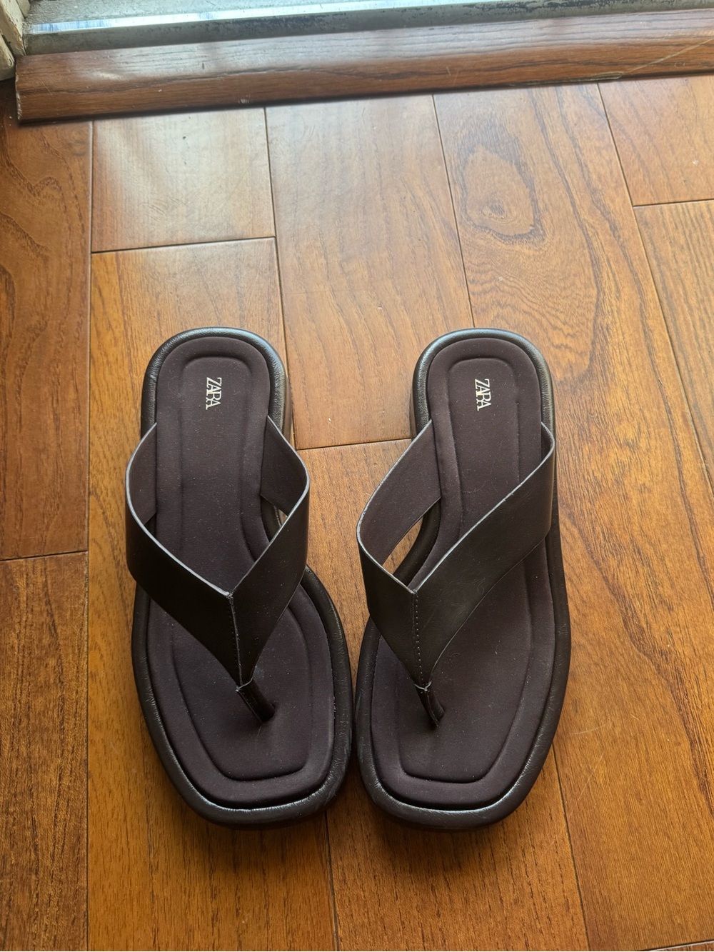 Zara flip flops